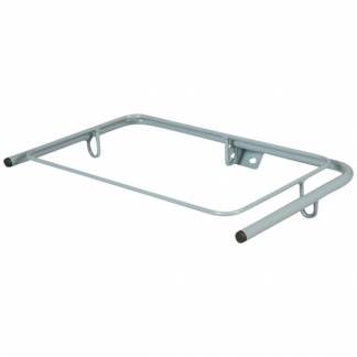 Poseholder, Tina Trolleys Exclusive, 54x33x7cm, gr&Atilde;&yen;, pulverlakeret st&Atilde;&yen;l, til 110 ltr. pose