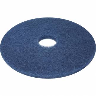 Gulvrondel, 11", &Atilde;&tilde;280mm, bl&Atilde;&yen;, genanvendt PET fiber, til almindelig reng&Atilde;&cedil;ring og v&Atilde;&yen;dskuring *Denne vare tages ikke retur*