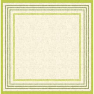 Stikdug, Dunicel Raya, 84x84cm, kiwi *Denne vare tages ikke retur*