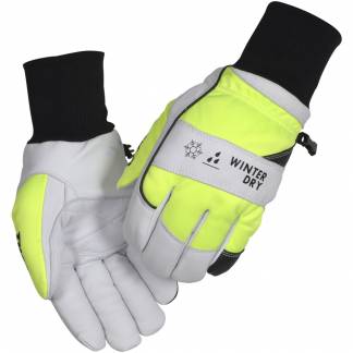 Gedeskindshandske, THOR Winter Dry Rib, 9, hvid, gedeskind, 100% vandt&Atilde;&brvbar;t