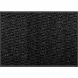 Tekstilm&aring;tte, Kleen-tex IronHorse XL, Ebony, 1750x1150mm, sort, PA/nitril/nylon, med bagside og kanter