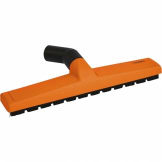 Parketmundstykke, Diversey TASKI, Aero 8/15, 8/15 PLUS, 360mm, &Atilde;&tilde;32mm, orange, plast, med b&Atilde;&cedil;rsteh&Atilde;&yen;r og hjul