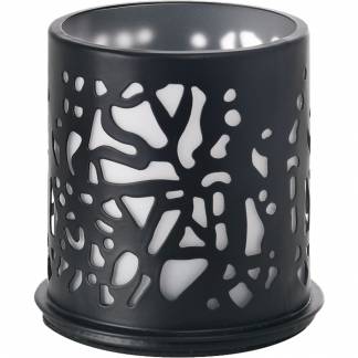 Lysestage, Duni Twine, 75x75mm, &Atilde;&tilde;75mm, sort, metal *Denne vare tages ikke retur*