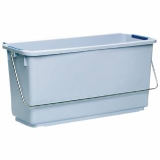 Moppeboks, Vileda Origo, 22 l, gr&Atilde;&yen;, rPP/PP, med hank og farvekodeclips *Denne vare tages ikke retur*