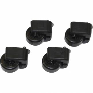 Hjul, Diversey TASKI, Aero BP, sort, plast, s&Atilde;&brvbar;t