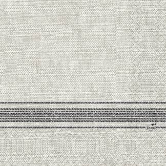 Frokostserviet, Duni Cocina, 3-lags, 1/8 fold, 33x33cm, sort, nyfiber *Denne vare tages ikke retur*