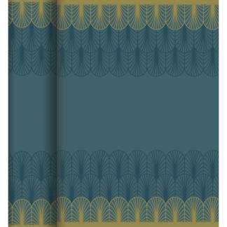 Rulledug, Dunicel Empire, 2400x40cm, petrol *Denne vare tages ikke retur*