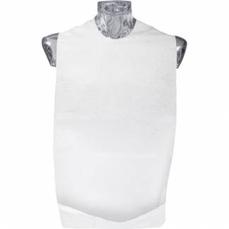 Spisestykke, ABENA Excellent, 2-lags, 70x37cm, transparent, PE/tissue, engangs *Denne vare tages ikke retur*