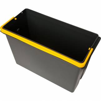Inventarspand, Vileda Equipe, 30x23x23cm, 8 l, gul, 70% genanvendt plast *Denne vare tages ikke retur*