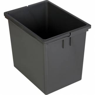 Inventarspand, Vileda Equipe, 25x34x30cm, 17 l, gr&aring;, 70% genanvendt plast *Denne vare tages ikke retur*