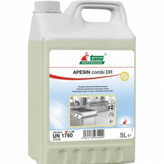 Reng&oslash;rings- og desinfektionsmiddel, Tana Professional APESIN combi DR, 5 l, uden farve og parfume