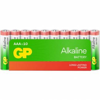Batteri, GP Red, Alkaline, AAA, 10-pak