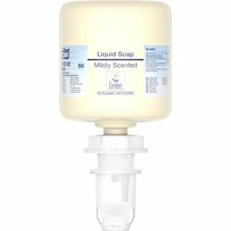 H&aring;nds&aelig;be, Tork S5, 525 ml, Mini, med farve og parfume, flydende