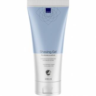 Barbergel, ABENA, 7,8x4,8x18,3cm, 200 ml, uden farve og parfume
