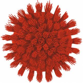 Rundb&oslash;rste, HyDrive, Vikan, &Oslash;9cm, r&oslash;d, stiv