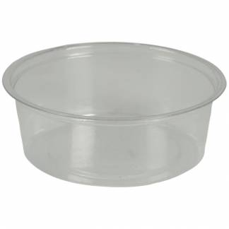 Portionsb&Atilde;&brvbar;ger, 2,5cm, &Atilde;&tilde;7cm, 60 ml, klar, PLA, 2 oz