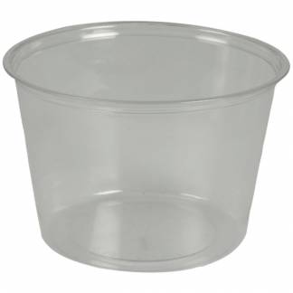 Portionsb&Atilde;&brvbar;ger, 4,7cm, &Atilde;&tilde;7cm, 120 ml, klar, PLA, 4 oz