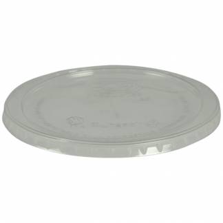 L&aring;g, &Oslash;12cm, klar, PLA, snap-on, rund