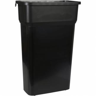 Affaldsspand, Rotho Selecto, 49x29x73cm, 70 l, sort, plast, til kildesortering