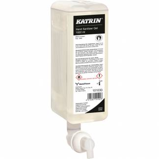 H&aring;nddesinfektionsgel, Katrin, 1000 ml, 84,3% ethanol,0,6 ml pr. dosering
