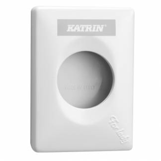 Hygiejne beholder, Katrin, hvid *Denne vare tages ikke retur*