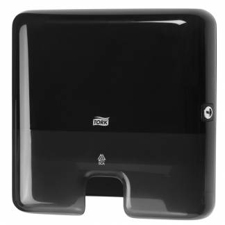 Dispenser, Tork H2, Mini, 10,1x30,2x29,5cm, sort, plast, til h&Atilde;&yen;ndkl&Atilde;&brvbar;deark med maks dybde 9 cm og maks bredde 21,5 cm *Denne vare tages ikke retur*