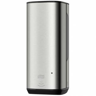 H&Atilde;&yen;ndfri dispenser, Tork S4, 13x11,6x27,8cm, 1000 ml, gr&Atilde;&yen;, rustfrit st&Atilde;&yen;l, til skums&Atilde;&brvbar;be *Denne vare tages ikke retur*