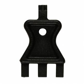 N&Atilde;&cedil;gle, sort, plast, til hvid plast dispenser, 5 stk.