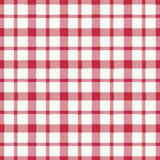 Frokostserviet, Duni Giovanni, 3-lags, 1/4 fold, 33x33cm, r&Atilde;&cedil;d, nyfiber *Denne vare tages ikke retur*