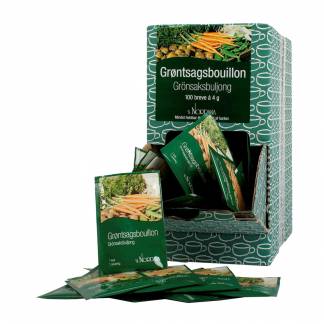 Gr&Atilde;&cedil;ntsagssuppe, i portionsbrev