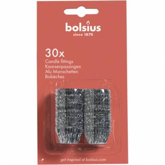 Lysmanchetter, Bolsius, s&Atilde;&cedil;lv, aluminium