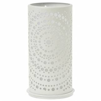 Lysestage, Duni Billy, 14cm, &Atilde;&tilde;7,5cm, hvid, metal *Denne vare tages ikke retur*