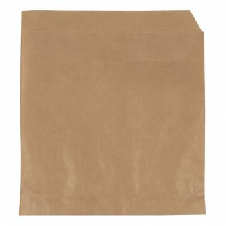 Burgerlomme 14x14cm 40 g/m2 brun papir/pergament lille