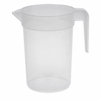 Kande, 16,6cm, &Atilde;&tilde;16cm, 1 l, klar, PP, flergangs