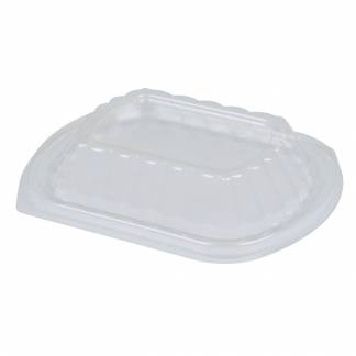 L&aring;g, 15,7x12,7x2,5cm, klar, OPS, til plastbakke