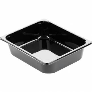 Bakke, 32,5x26,5x5cm, 3350 ml, sort, CPET, 1-rums, 3350 ml, hovedret *Denne vare tages ikke retur*