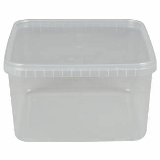 Condi b&Atilde;&cedil;tte, 19,2x19,2x11,2cm, 3000 ml, klar, PP, 1-rums