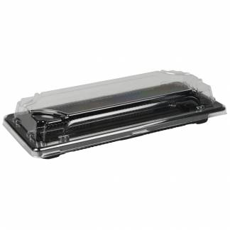 Sushibakke og l&Atilde;&yen;g, ABENA, 2, 22x8x5cm, sort, PS