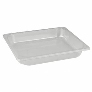 Bakke, C 2325-1A , 32,5x26,5x5cm, 3350 ml, klar, APET, 1-rums, 3350 ml, standard serie, 1/2 GN