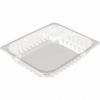 Bakke,  K 2327-50H, 32,5x26,5x5cm, 3060 ml, klar, APET, 1-rums, 3060 ml, standard serie, 1/2 GN