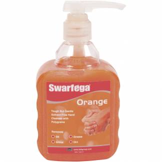 H&Atilde;&yen;ndrens, SC Johnson Swarfega Orange, 450 ml, orange, med farve og parfume, med pumpe