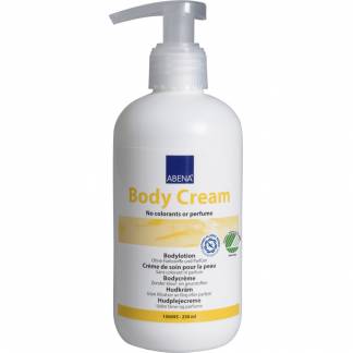 Hudplejecreme, ABENA, 250 ml, uden farve og parfume