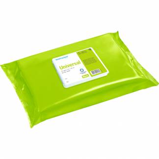 Universalklud, Wet Wipe, Maxi, 43x30cm, gr&Atilde;&cedil;n, viskose/PP, engangs