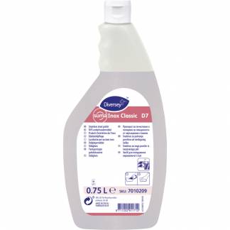 St&Atilde;&yen;lpleje, Diversey Suma Inox Classic D7, 750 ml, klar-til-brug, oliebaseret, uden farve og parfume