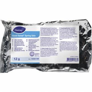 Lugtfjerner, Diversey Good Sense Spring Solo, uden farve, med parfume, 12 g