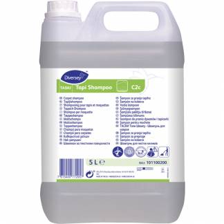 T&Atilde;&brvbar;pperens, Diversey TASKI Tapi Shampoo C2c, 5 l, uden farve, med parfume *Denne vare tages ikke retur*