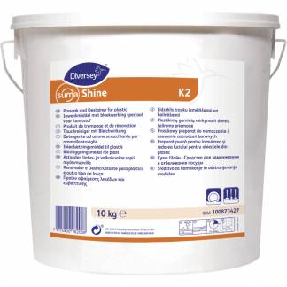 Ibl&Atilde;&cedil;ds&Atilde;&brvbar;tningsmiddel, Diversey Suma Shine K2, uden klor, farve og parfume, 10 kg *Denne vare tages ikke retur*