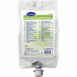 Universalreng&Atilde;&cedil;ring, Diversey Room Care R2-plus Pur-Eco, 1,5 l, DvM/DQFM, med farve og parfume