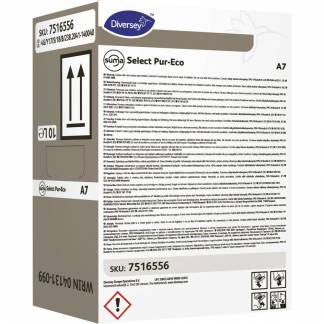 Afsp&Atilde;&brvbar;nding, Diversey Suma Select Pur-Eco A7, 10 l, SafePack, med farve, uden parfume