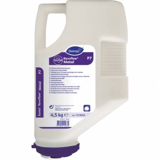 Maskinopvask, Diversey Suma Revoflow Metal P7, alusikker, med klor, uden farve og parfume, 4,5 kg